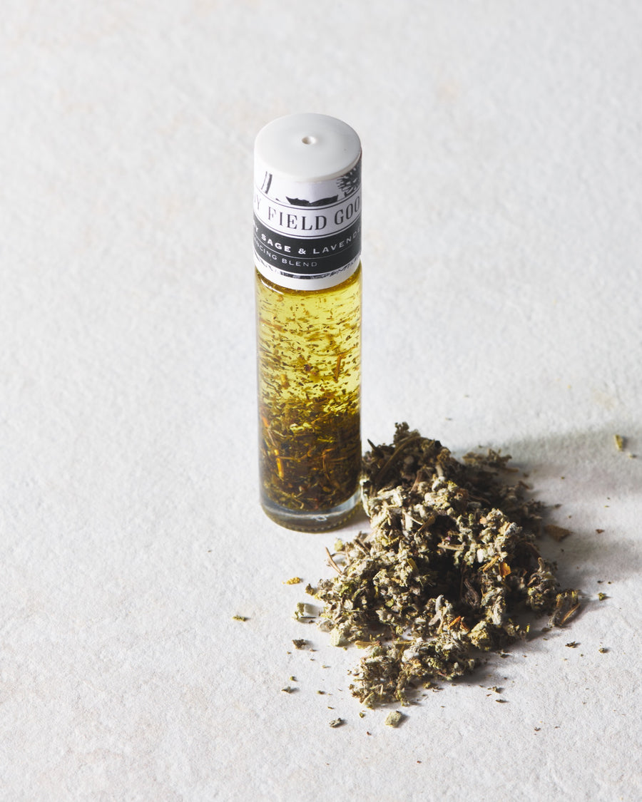 Clary Sage, Thyme, and Lavender Aromatic Infusion Roller .85 ml
